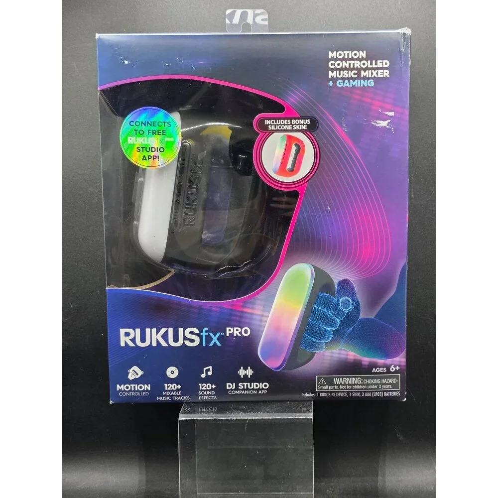 Rukus FX Pro Motion-Controlled Music Mixer DJ Controller With Bonus Silicone